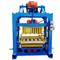 Small Cement Hollow Block Machine QT4-40 Manual Cement Hollow Block Making Machine