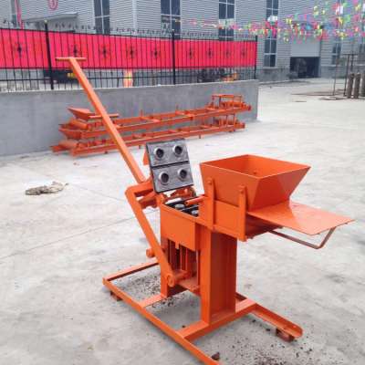 hollow blocks making machine manual High Press   concrete block brick making machine cement block machines