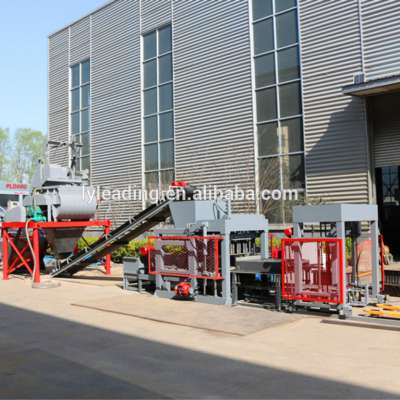 Interlock cement block Making Machine QT4-18 Concrete Brick Block Machine interlocking light weight brick making machine