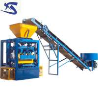 Super quality hot sale automatic electric block making machine, block brick making machine namibia