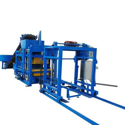 QT4-18 automatic cement brick machine supplier 5 inches 6 inches solid block making machine in ghana