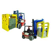 Brick Clamp Hydraulic Concrete Forklift Attachment Block Clamp