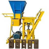 China Thailand Interlocking Stabilized Soil Clay Brick Block Making Machine