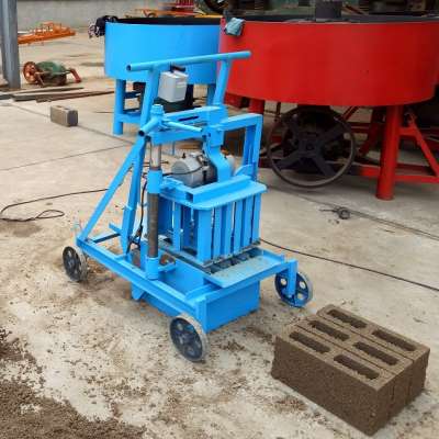 Clay  mobile  easy operated  block making machine China factory