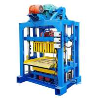 Sunrise brick making machine qt4-40 fly ash bricks making machine price india